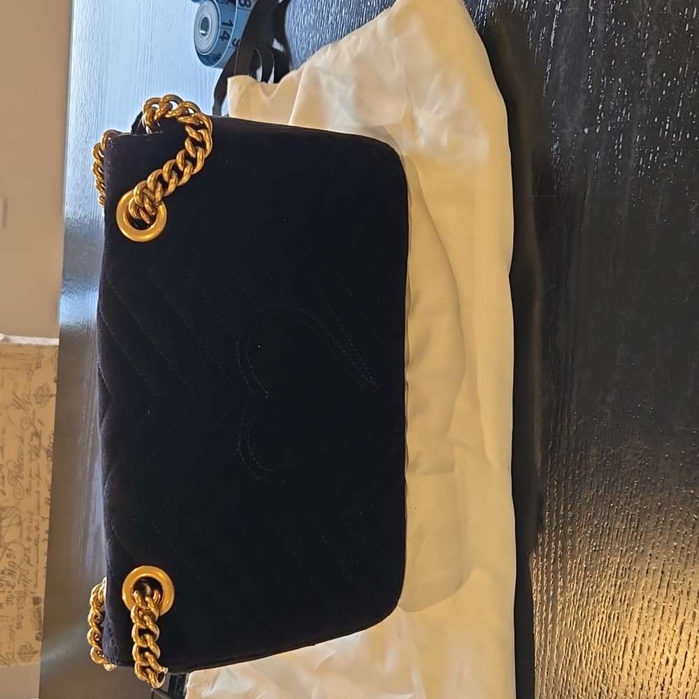 New! Gucci Crystal Marmont - Picture 2 of 6